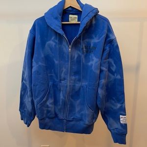 Gallery Dept Blue Water Dye Hoodie
